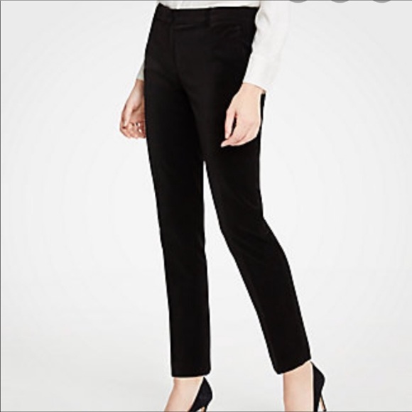 Ann Taylor Pants - Black Velvet Pants